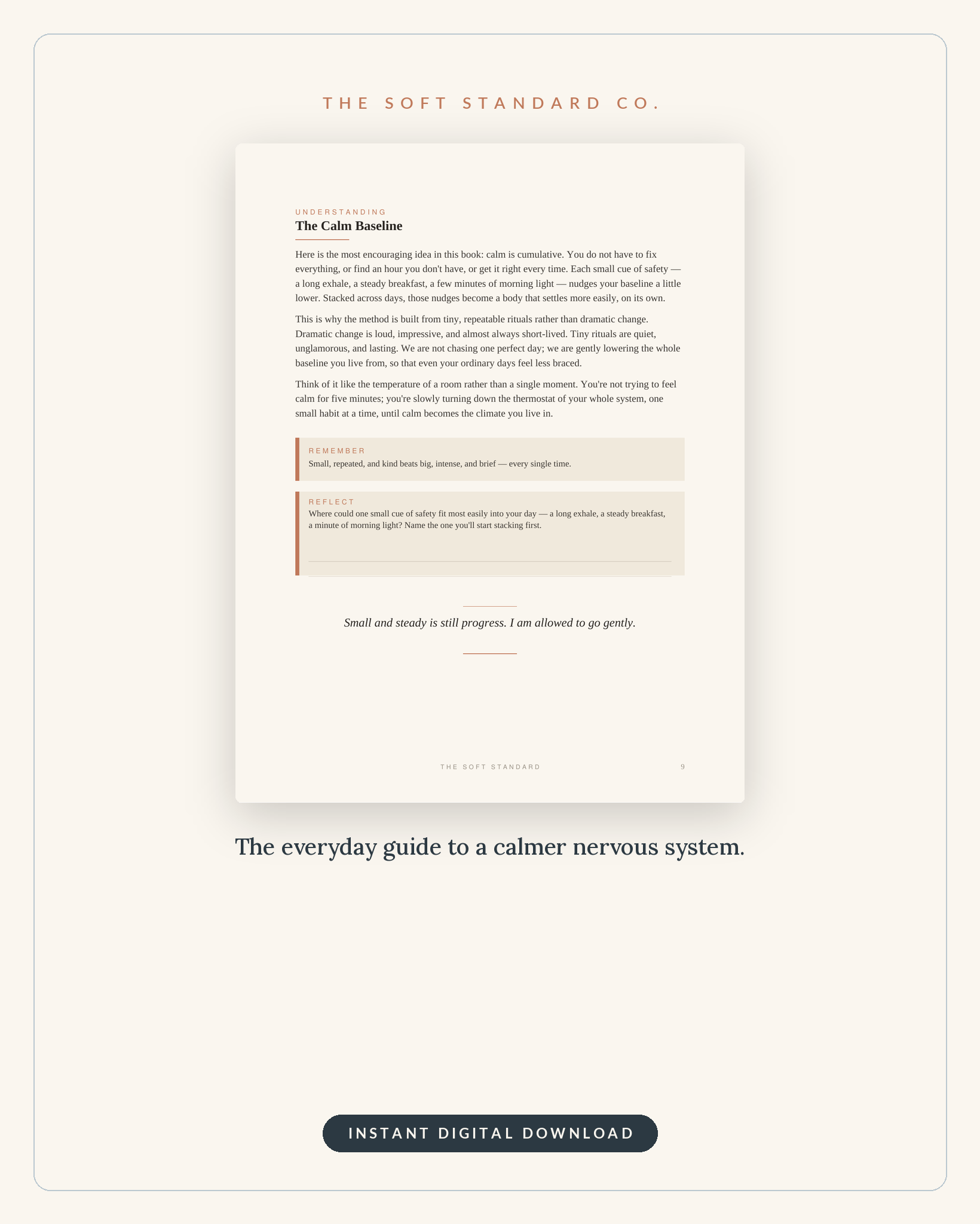 The Cortisol Calm Method — cover