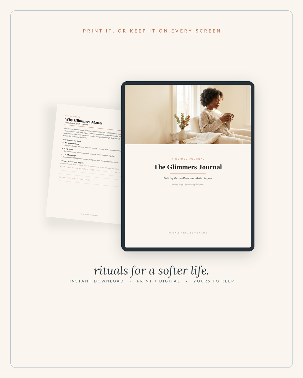 The Glimmers Journal — details