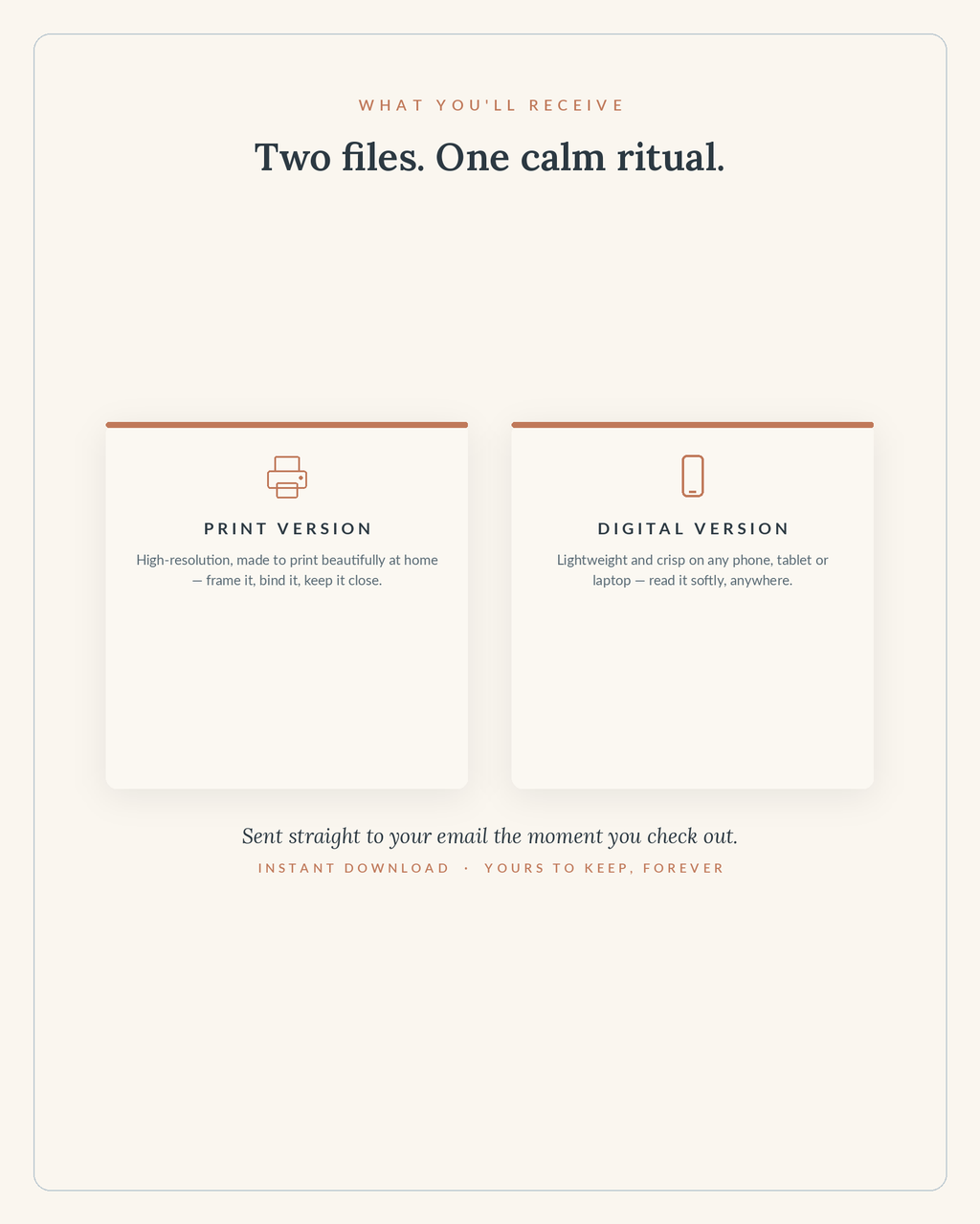 The 14-Day Cortisol Calm Reset — what's included