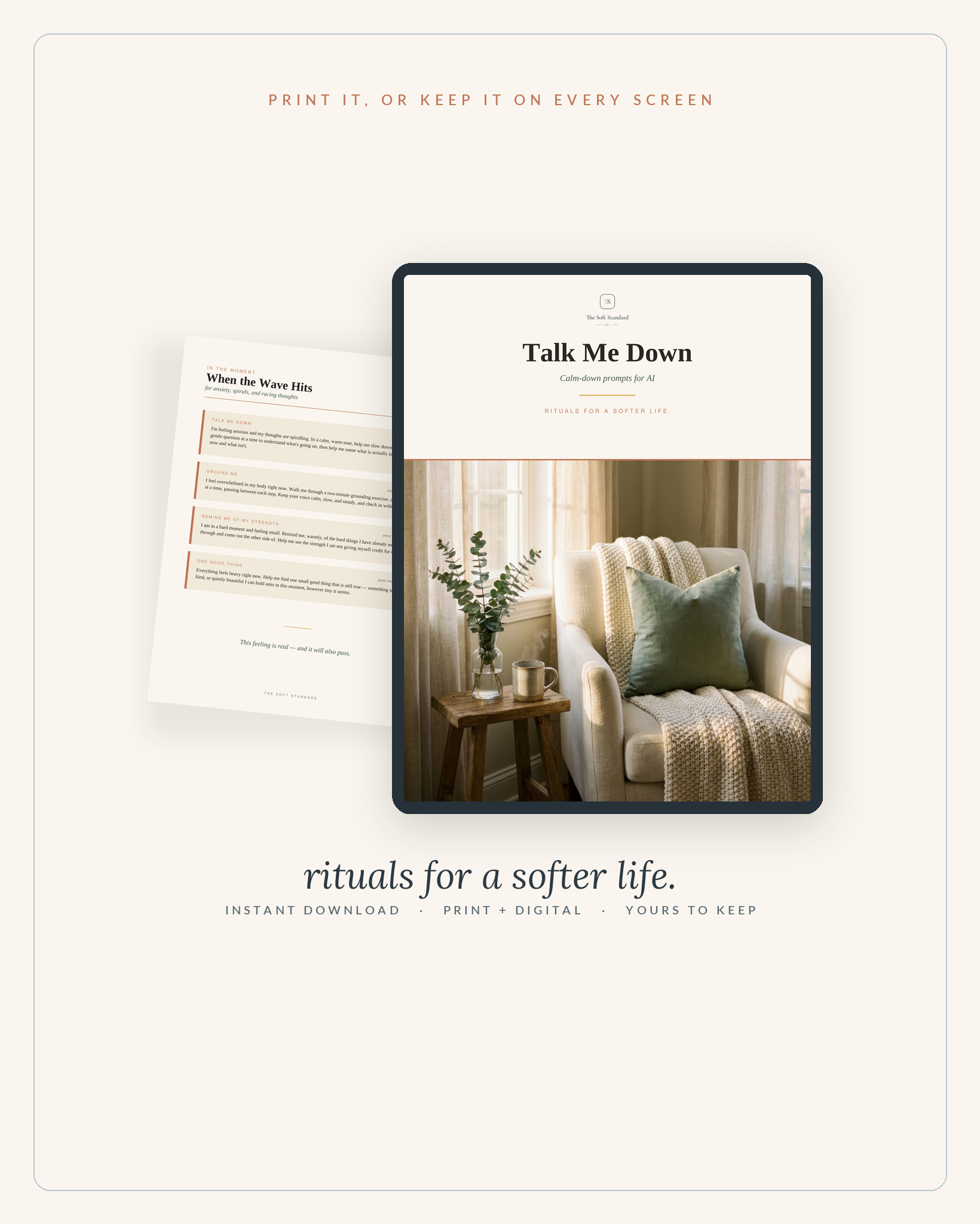Talk Me Down — details