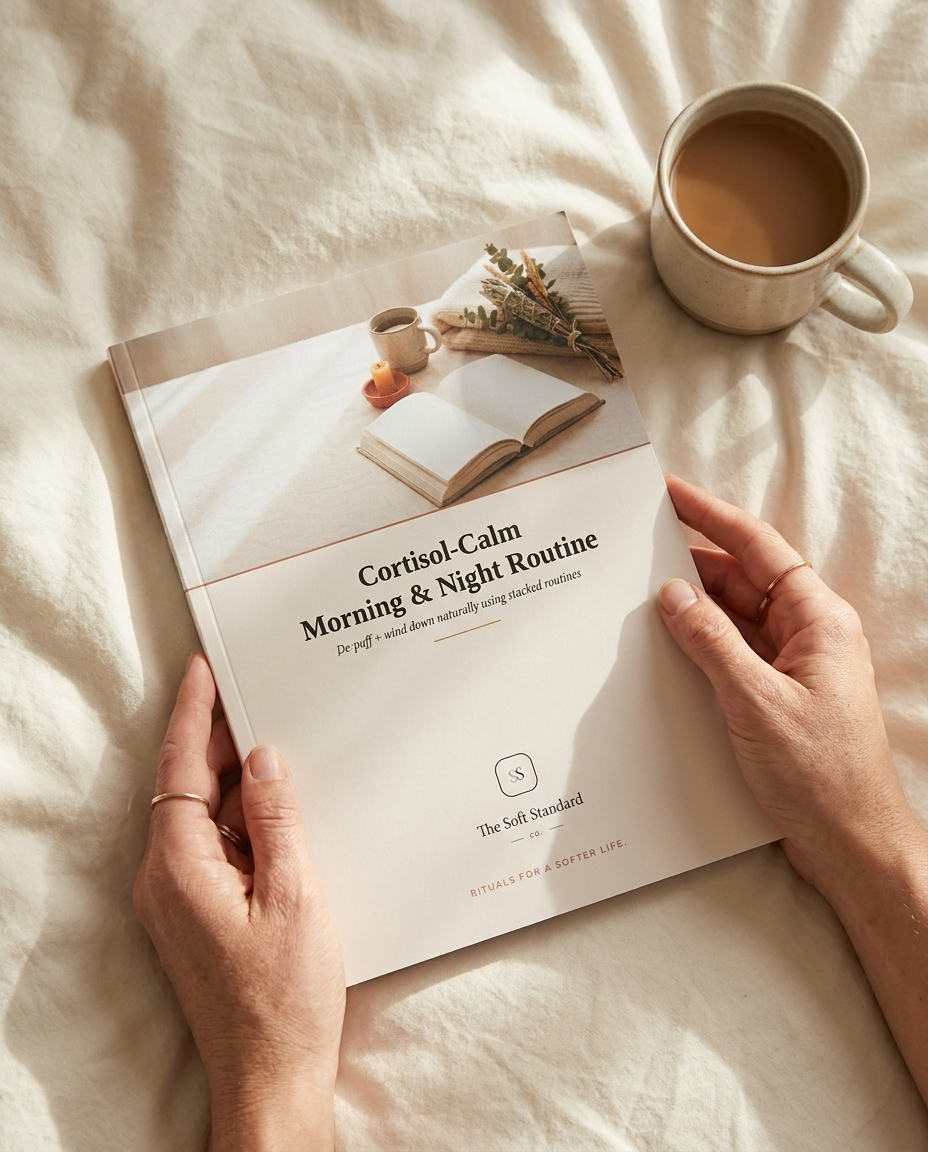 Morning & Night routine held in hand — lifestyle
