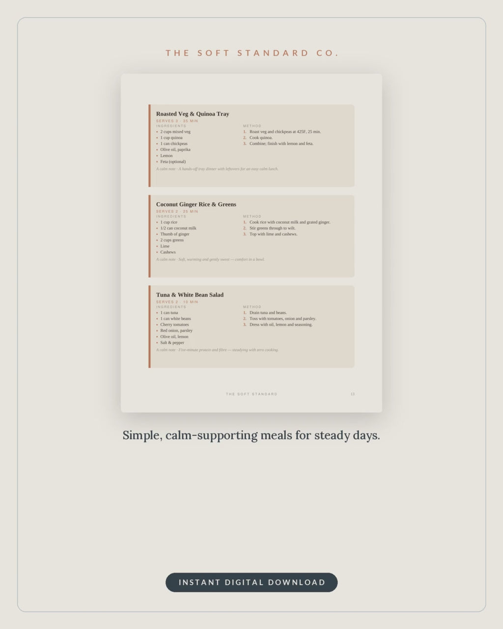 The Cortisol Calm Cookbook — preview video