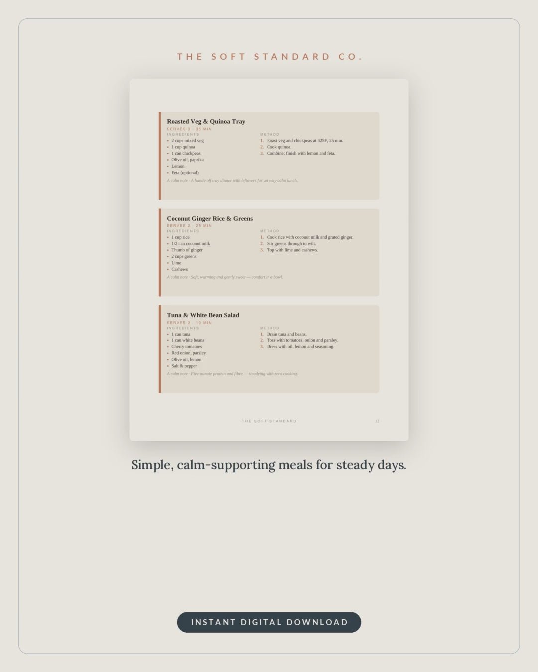 The Cortisol Calm Cookbook — preview video